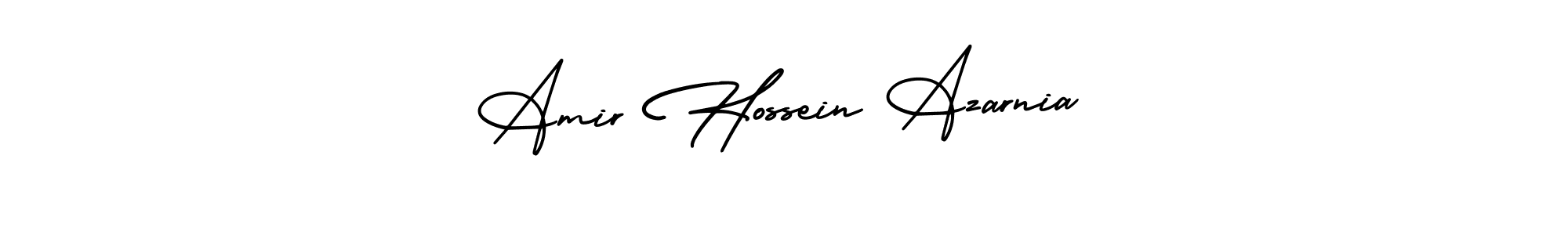 How to make Amir Hossein Azarnia signature? AmerikaSignatureDemo-Regular is a professional autograph style. Create handwritten signature for Amir Hossein Azarnia name. Amir Hossein Azarnia signature style 3 images and pictures png