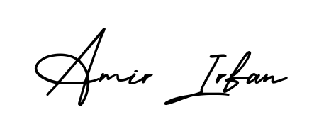 Check out images of Autograph of Amir Irfan name. Actor Amir Irfan Signature Style. AmerikaSignatureDemo-Regular is a professional sign style online. Amir Irfan signature style 3 images and pictures png