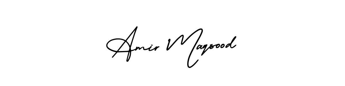 Make a short Amir Maqsood signature style. Manage your documents anywhere anytime using AmerikaSignatureDemo-Regular. Create and add eSignatures, submit forms, share and send files easily. Amir Maqsood signature style 3 images and pictures png