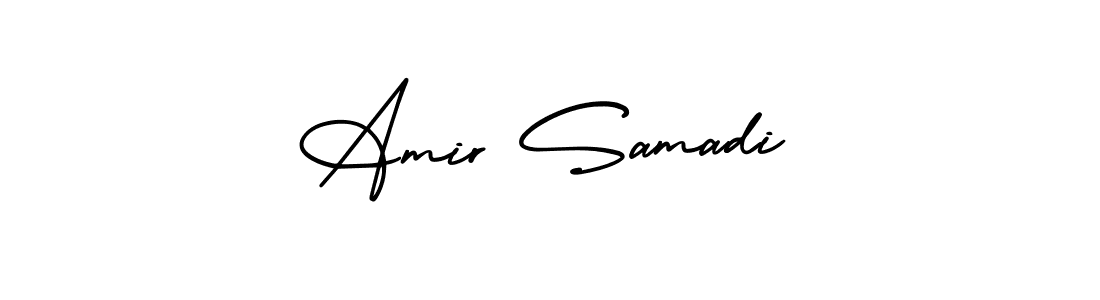 Also You can easily find your signature by using the search form. We will create Amir Samadi name handwritten signature images for you free of cost using AmerikaSignatureDemo-Regular sign style. Amir Samadi signature style 3 images and pictures png