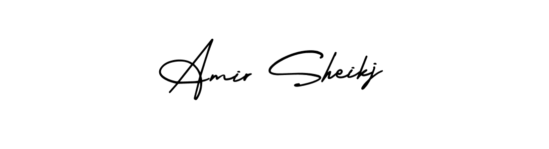 Check out images of Autograph of Amir Sheikj name. Actor Amir Sheikj Signature Style. AmerikaSignatureDemo-Regular is a professional sign style online. Amir Sheikj signature style 3 images and pictures png