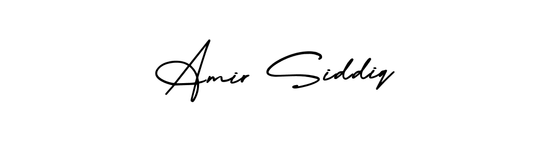 You can use this online signature creator to create a handwritten signature for the name Amir Siddiq. This is the best online autograph maker. Amir Siddiq signature style 3 images and pictures png