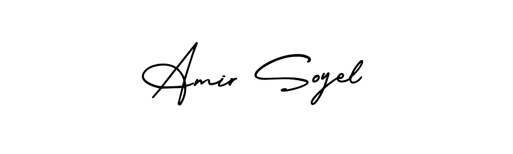 Check out images of Autograph of Amir Soyel name. Actor Amir Soyel Signature Style. AmerikaSignatureDemo-Regular is a professional sign style online. Amir Soyel signature style 3 images and pictures png