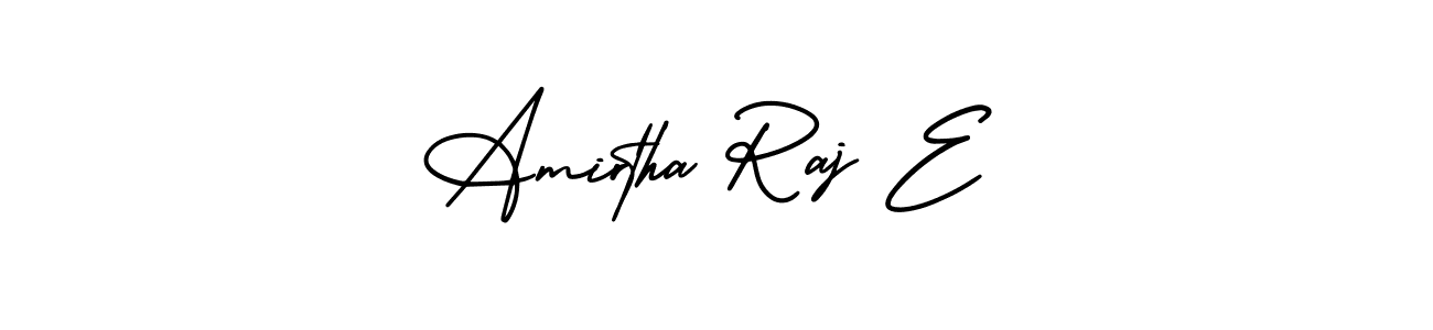 You can use this online signature creator to create a handwritten signature for the name Amirtha Raj E. This is the best online autograph maker. Amirtha Raj E signature style 3 images and pictures png