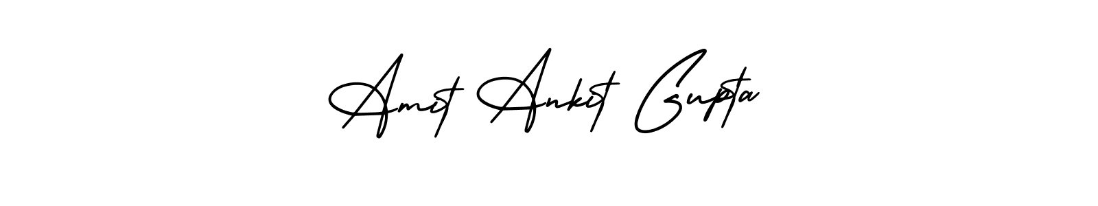 Also we have Amit Ankit Gupta name is the best signature style. Create professional handwritten signature collection using AmerikaSignatureDemo-Regular autograph style. Amit Ankit Gupta signature style 3 images and pictures png