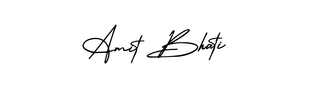 You can use this online signature creator to create a handwritten signature for the name Amit Bhati. This is the best online autograph maker. Amit Bhati signature style 3 images and pictures png