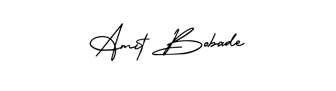 Also You can easily find your signature by using the search form. We will create Amit Bobade name handwritten signature images for you free of cost using AmerikaSignatureDemo-Regular sign style. Amit Bobade signature style 3 images and pictures png