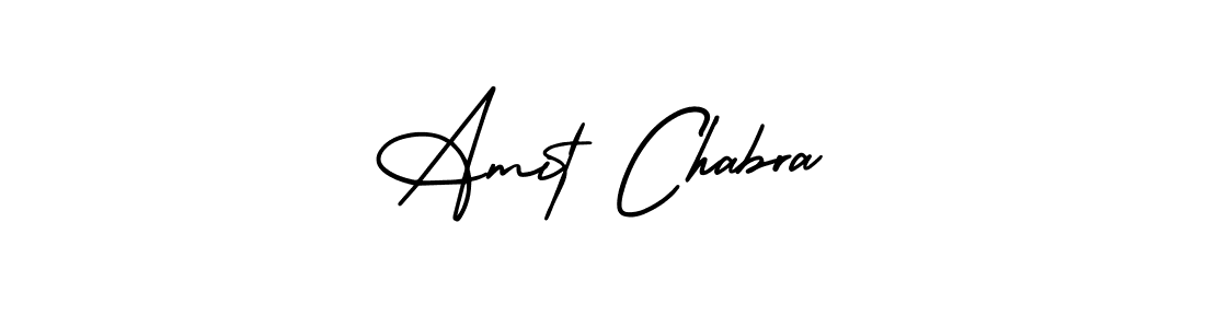 Also we have Amit Chabra name is the best signature style. Create professional handwritten signature collection using AmerikaSignatureDemo-Regular autograph style. Amit Chabra signature style 3 images and pictures png