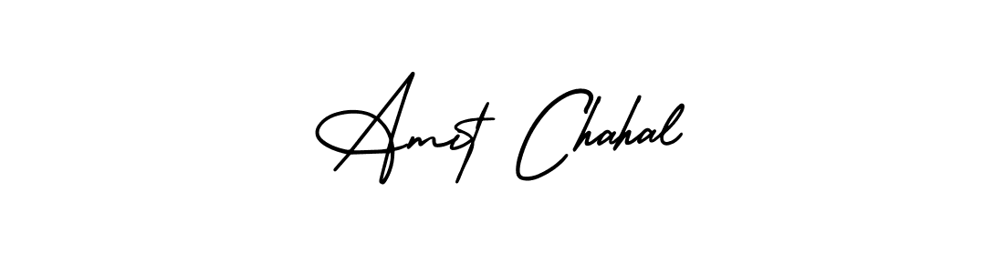 AmerikaSignatureDemo-Regular is a professional signature style that is perfect for those who want to add a touch of class to their signature. It is also a great choice for those who want to make their signature more unique. Get Amit Chahal name to fancy signature for free. Amit Chahal signature style 3 images and pictures png