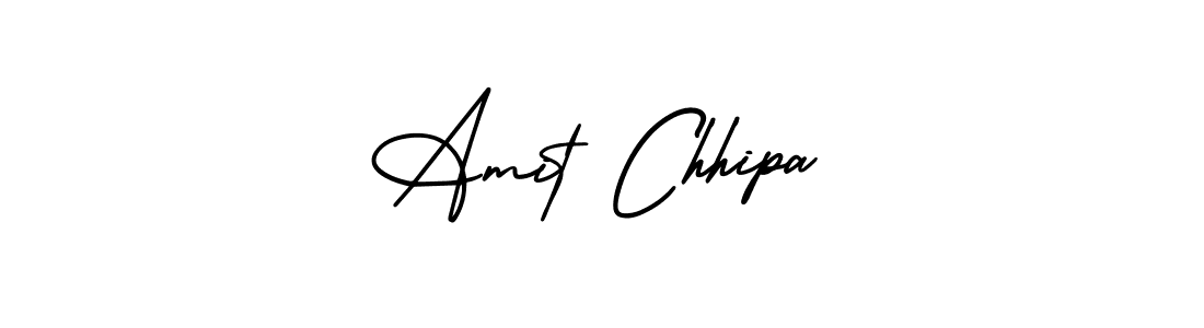 Also we have Amit Chhipa name is the best signature style. Create professional handwritten signature collection using AmerikaSignatureDemo-Regular autograph style. Amit Chhipa signature style 3 images and pictures png