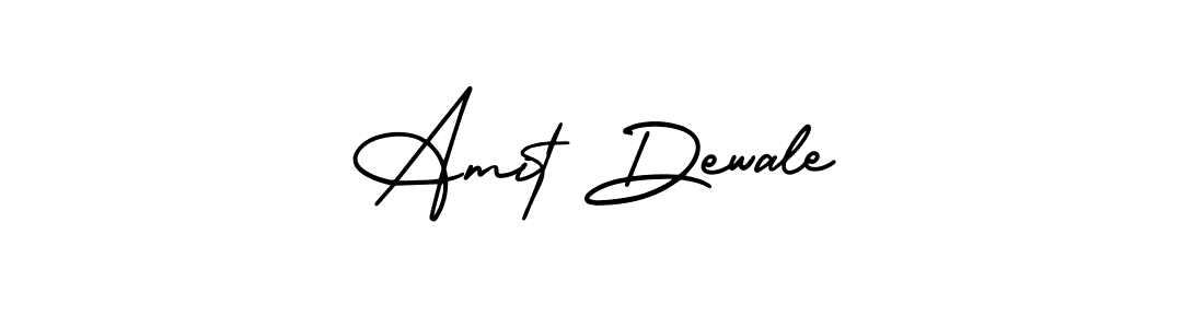 Create a beautiful signature design for name Amit Dewale. With this signature (AmerikaSignatureDemo-Regular) fonts, you can make a handwritten signature for free. Amit Dewale signature style 3 images and pictures png