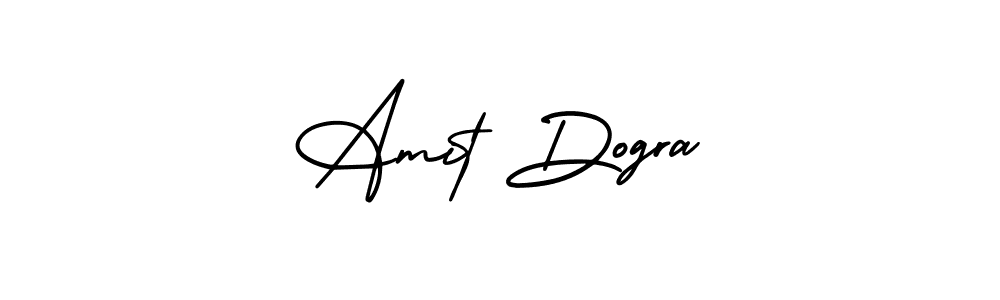 Use a signature maker to create a handwritten signature online. With this signature software, you can design (AmerikaSignatureDemo-Regular) your own signature for name Amit Dogra. Amit Dogra signature style 3 images and pictures png