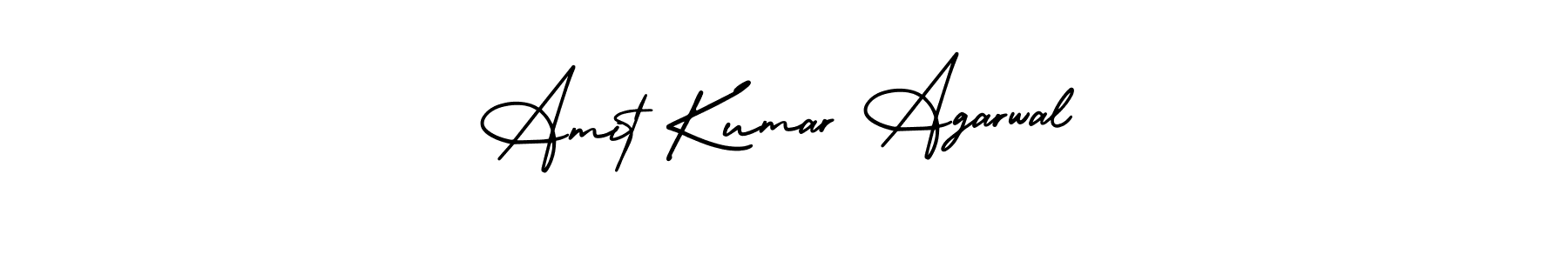 How to make Amit Kumar Agarwal signature? AmerikaSignatureDemo-Regular is a professional autograph style. Create handwritten signature for Amit Kumar Agarwal name. Amit Kumar Agarwal signature style 3 images and pictures png