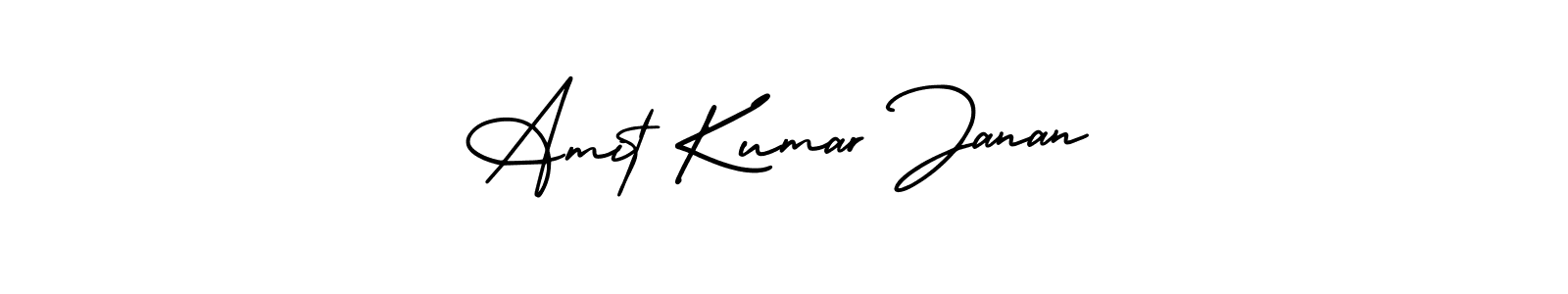 Also You can easily find your signature by using the search form. We will create Amit Kumar Janan name handwritten signature images for you free of cost using AmerikaSignatureDemo-Regular sign style. Amit Kumar Janan signature style 3 images and pictures png