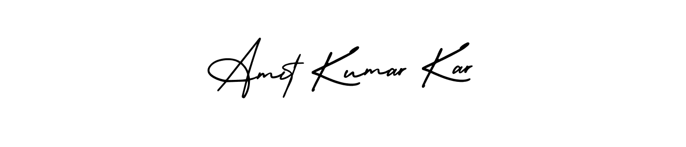 Also we have Amit Kumar Kar name is the best signature style. Create professional handwritten signature collection using AmerikaSignatureDemo-Regular autograph style. Amit Kumar Kar signature style 3 images and pictures png
