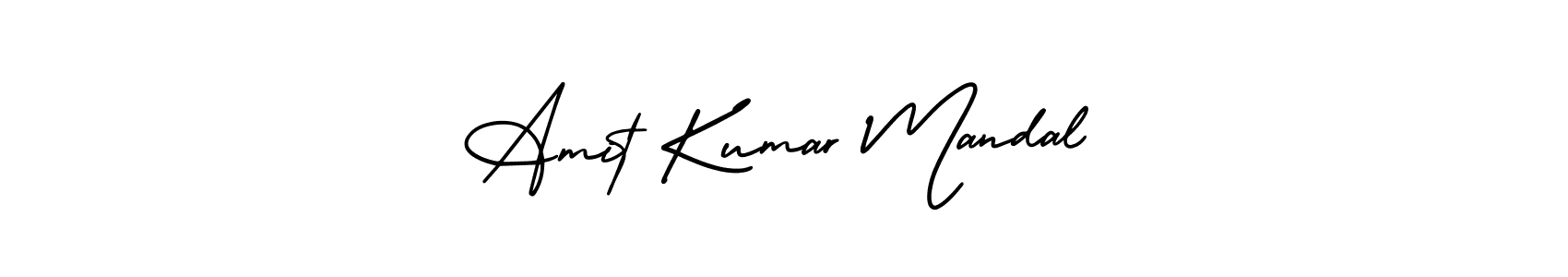 Similarly AmerikaSignatureDemo-Regular is the best handwritten signature design. Signature creator online .You can use it as an online autograph creator for name Amit Kumar Mandal. Amit Kumar Mandal signature style 3 images and pictures png
