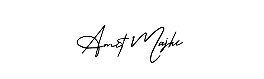 This is the best signature style for the Amit Majhi name. Also you like these signature font (AmerikaSignatureDemo-Regular). Mix name signature. Amit Majhi signature style 3 images and pictures png