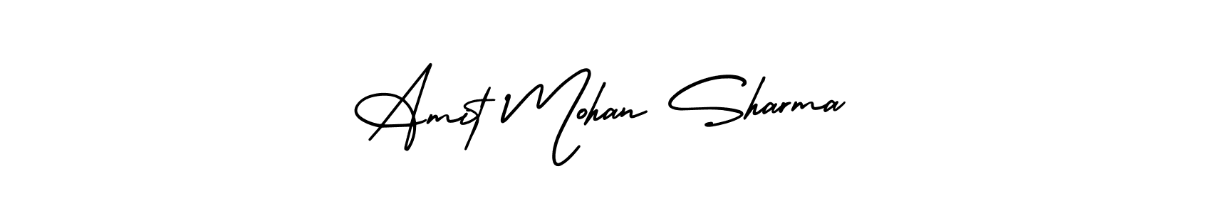 Make a beautiful signature design for name Amit Mohan Sharma. Use this online signature maker to create a handwritten signature for free. Amit Mohan Sharma signature style 3 images and pictures png