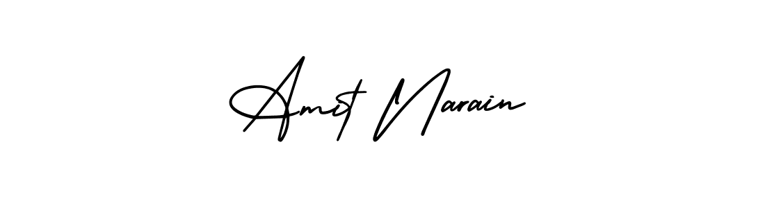 It looks lik you need a new signature style for name Amit Narain. Design unique handwritten (AmerikaSignatureDemo-Regular) signature with our free signature maker in just a few clicks. Amit Narain signature style 3 images and pictures png