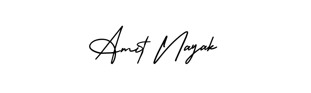 Create a beautiful signature design for name Amit Nayak. With this signature (AmerikaSignatureDemo-Regular) fonts, you can make a handwritten signature for free. Amit Nayak signature style 3 images and pictures png