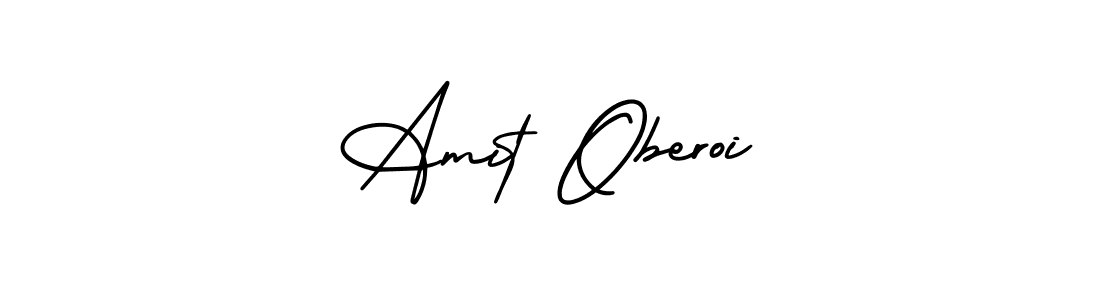 How to make Amit Oberoi signature? AmerikaSignatureDemo-Regular is a professional autograph style. Create handwritten signature for Amit Oberoi name. Amit Oberoi signature style 3 images and pictures png