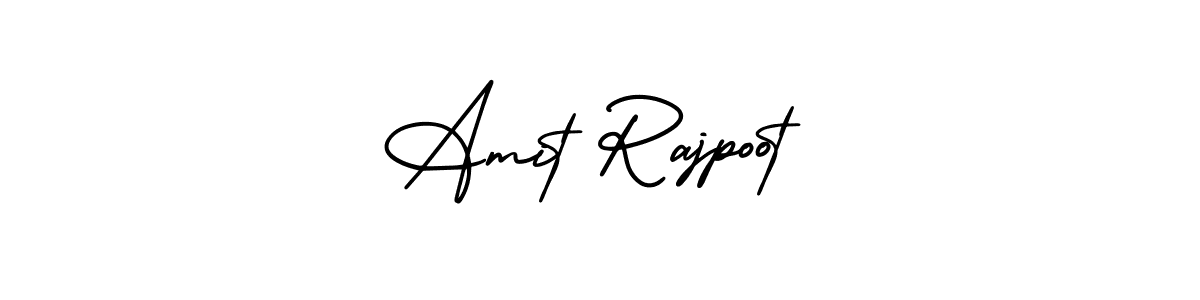 AmerikaSignatureDemo-Regular is a professional signature style that is perfect for those who want to add a touch of class to their signature. It is also a great choice for those who want to make their signature more unique. Get Amit Rajpoot name to fancy signature for free. Amit Rajpoot signature style 3 images and pictures png