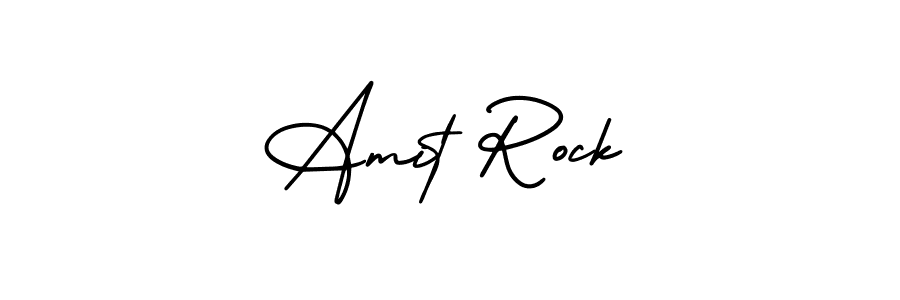 This is the best signature style for the Amit Rock name. Also you like these signature font (AmerikaSignatureDemo-Regular). Mix name signature. Amit Rock signature style 3 images and pictures png