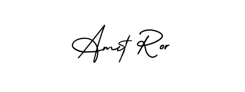 Design your own signature with our free online signature maker. With this signature software, you can create a handwritten (AmerikaSignatureDemo-Regular) signature for name Amit Ror. Amit Ror signature style 3 images and pictures png