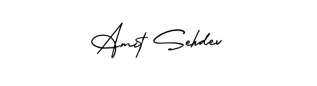 Make a beautiful signature design for name Amit Sehdev. Use this online signature maker to create a handwritten signature for free. Amit Sehdev signature style 3 images and pictures png