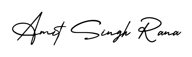Create an unforgettable impression when signing with Amit Singh Rana name styled in AmerikaSignatureDemo-Regular typography. 100% free online generator. Amit Singh Rana signature style 3 images and pictures png