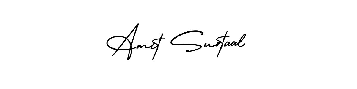 if you are searching for the best signature style for your name Amit Surtaal. so please give up your signature search. here we have designed multiple signature styles  using AmerikaSignatureDemo-Regular. Amit Surtaal signature style 3 images and pictures png