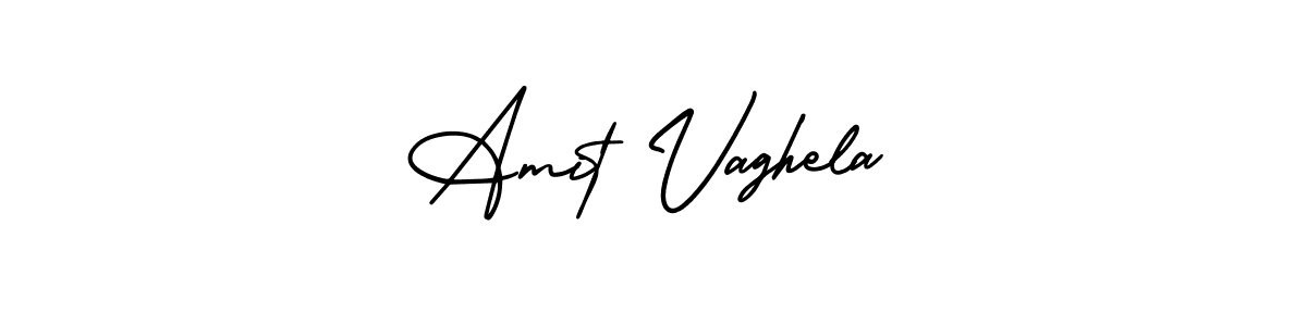 Make a beautiful signature design for name Amit Vaghela. Use this online signature maker to create a handwritten signature for free. Amit Vaghela signature style 3 images and pictures png