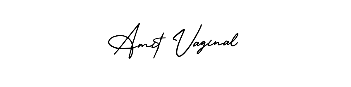 How to make Amit Vaginal name signature. Use AmerikaSignatureDemo-Regular style for creating short signs online. This is the latest handwritten sign. Amit Vaginal signature style 3 images and pictures png