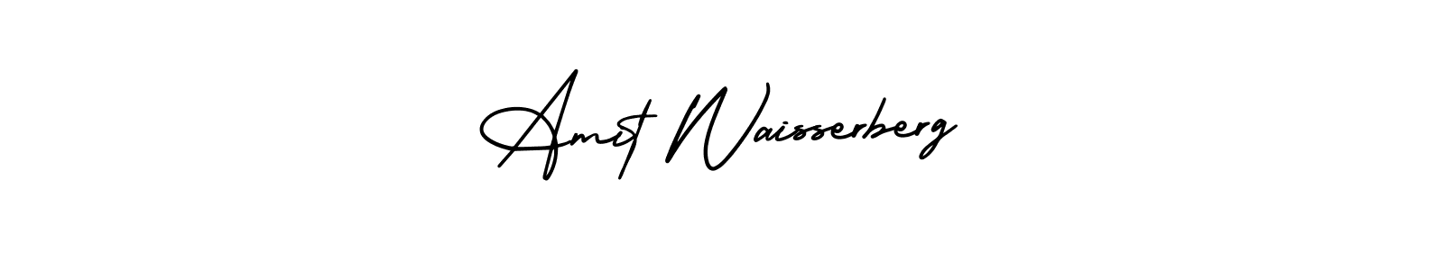 How to make Amit Waisserberg name signature. Use AmerikaSignatureDemo-Regular style for creating short signs online. This is the latest handwritten sign. Amit Waisserberg signature style 3 images and pictures png