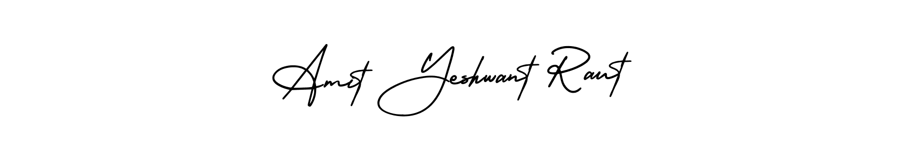 Here are the top 10 professional signature styles for the name Amit Yeshwant Raut. These are the best autograph styles you can use for your name. Amit Yeshwant Raut signature style 3 images and pictures png