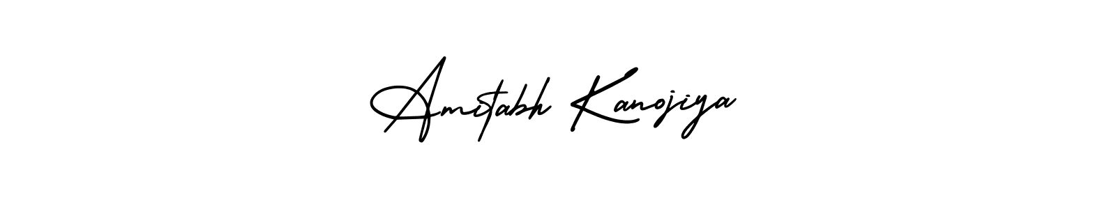 AmerikaSignatureDemo-Regular is a professional signature style that is perfect for those who want to add a touch of class to their signature. It is also a great choice for those who want to make their signature more unique. Get Amitabh Kanojiya name to fancy signature for free. Amitabh Kanojiya signature style 3 images and pictures png