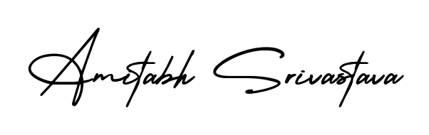 Make a beautiful signature design for name Amitabh Srivastava. Use this online signature maker to create a handwritten signature for free. Amitabh Srivastava signature style 3 images and pictures png