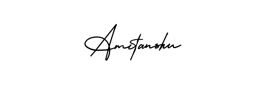 Also we have Amitanshu name is the best signature style. Create professional handwritten signature collection using AmerikaSignatureDemo-Regular autograph style. Amitanshu signature style 3 images and pictures png