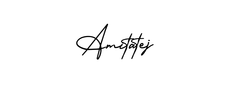 Make a beautiful signature design for name Amitatej. Use this online signature maker to create a handwritten signature for free. Amitatej signature style 3 images and pictures png