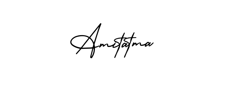 Make a beautiful signature design for name Amitatma. Use this online signature maker to create a handwritten signature for free. Amitatma signature style 3 images and pictures png