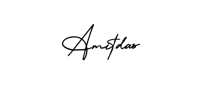 You can use this online signature creator to create a handwritten signature for the name Amitdas. This is the best online autograph maker. Amitdas signature style 3 images and pictures png