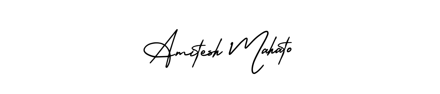 Check out images of Autograph of Amitesh Mahato name. Actor Amitesh Mahato Signature Style. AmerikaSignatureDemo-Regular is a professional sign style online. Amitesh Mahato signature style 3 images and pictures png