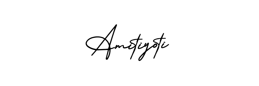 Design your own signature with our free online signature maker. With this signature software, you can create a handwritten (AmerikaSignatureDemo-Regular) signature for name Amitiyoti. Amitiyoti signature style 3 images and pictures png