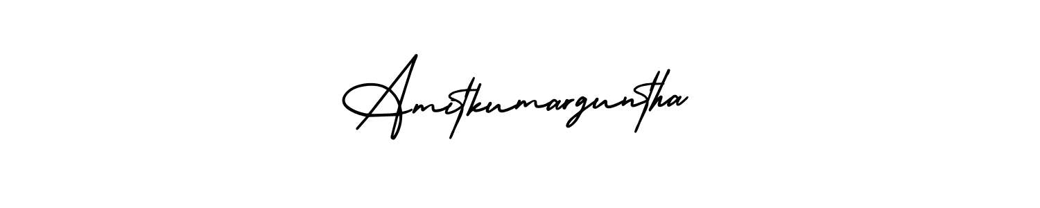 Use a signature maker to create a handwritten signature online. With this signature software, you can design (AmerikaSignatureDemo-Regular) your own signature for name Amitkumarguntha. Amitkumarguntha signature style 3 images and pictures png