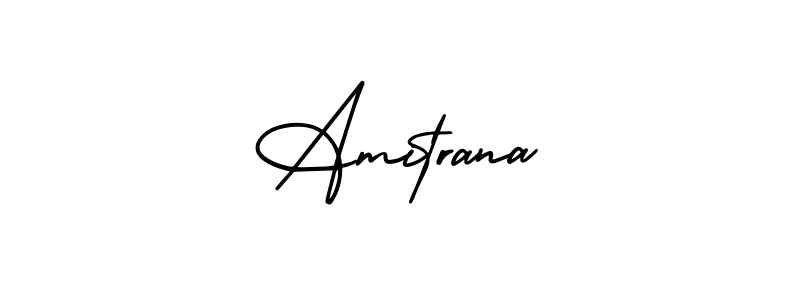 Also we have Amitrana name is the best signature style. Create professional handwritten signature collection using AmerikaSignatureDemo-Regular autograph style. Amitrana signature style 3 images and pictures png