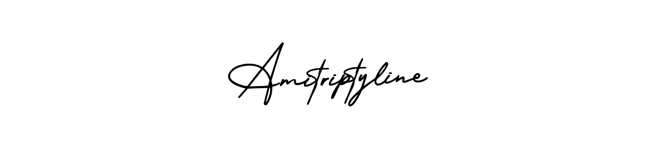The best way (AmerikaSignatureDemo-Regular) to make a short signature is to pick only two or three words in your name. The name Amitriptyline include a total of six letters. For converting this name. Amitriptyline signature style 3 images and pictures png