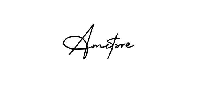 Similarly AmerikaSignatureDemo-Regular is the best handwritten signature design. Signature creator online .You can use it as an online autograph creator for name Amitsre. Amitsre signature style 3 images and pictures png