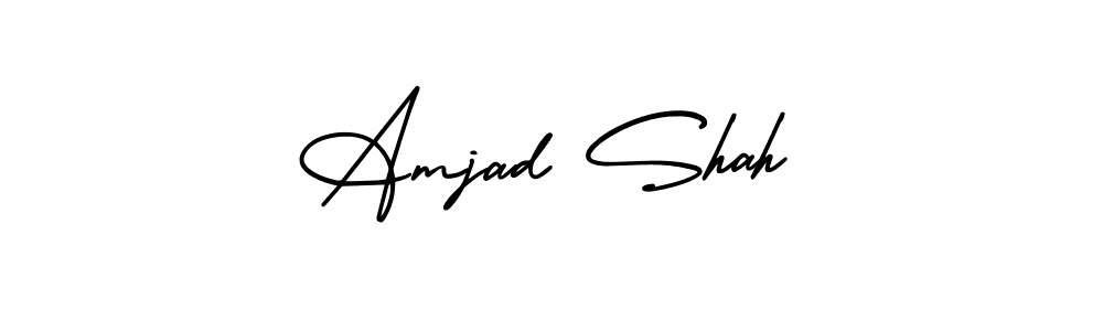 Make a short Amjad Shah signature style. Manage your documents anywhere anytime using AmerikaSignatureDemo-Regular. Create and add eSignatures, submit forms, share and send files easily. Amjad Shah signature style 3 images and pictures png