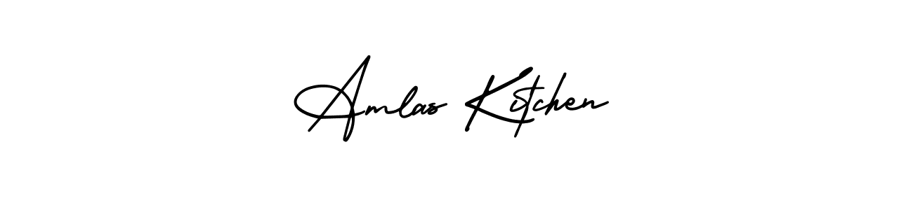 Here are the top 10 professional signature styles for the name Amlas Kitchen. These are the best autograph styles you can use for your name. Amlas Kitchen signature style 3 images and pictures png