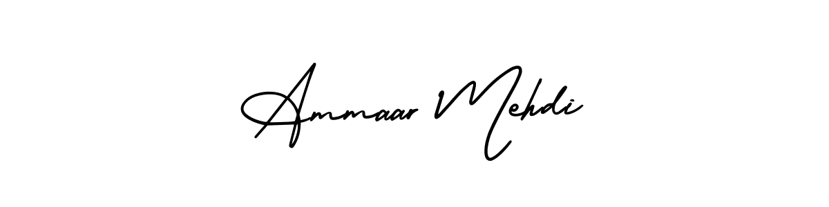 Here are the top 10 professional signature styles for the name Ammaar Mehdi. These are the best autograph styles you can use for your name. Ammaar Mehdi signature style 3 images and pictures png